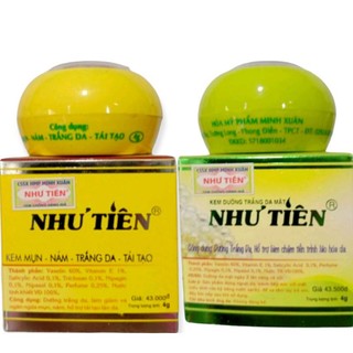 Kem như tiên - kem mụn , nám , trắng da , tái tạo - hộp 4g