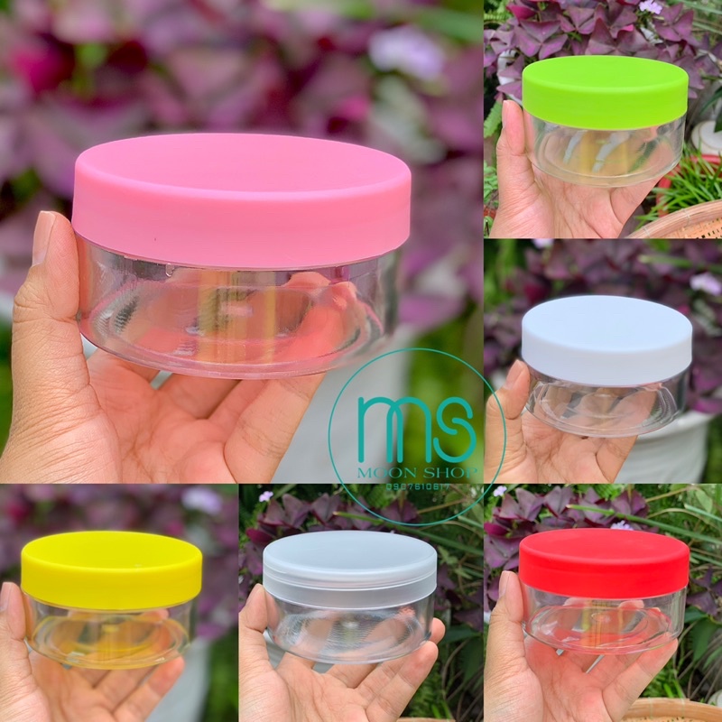 Hủ Mica 200g đựng kem, hủ chiết mỹ phẩm