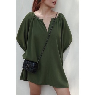Váy Ngắn Tay Dài Nữ Tính Jin Dress | FLANH