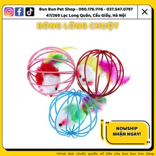 Đồ chơi mèo bóng lồng chuột-Đồ chơi mèo bóng lồng chuột