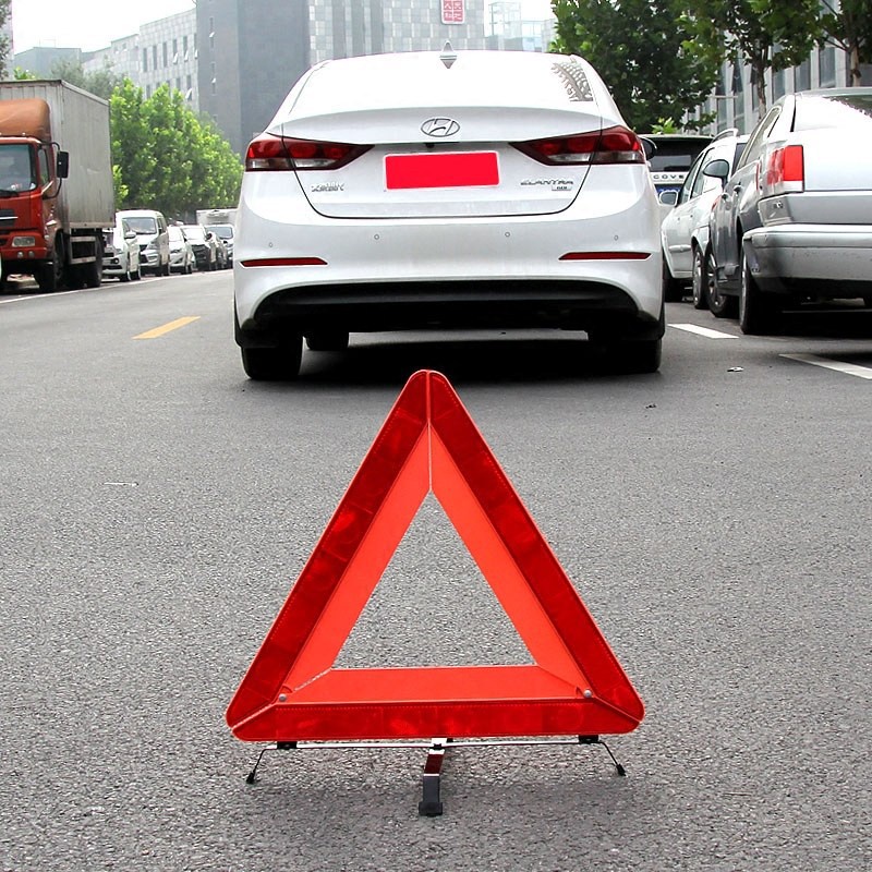 Biển Cảnh Báo Nguy Hiểm Tam Giác Phản Quang Cho Ô Tô - Gấp Gọn