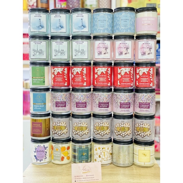 Nến thơm Bath & Body Works 1 bấc