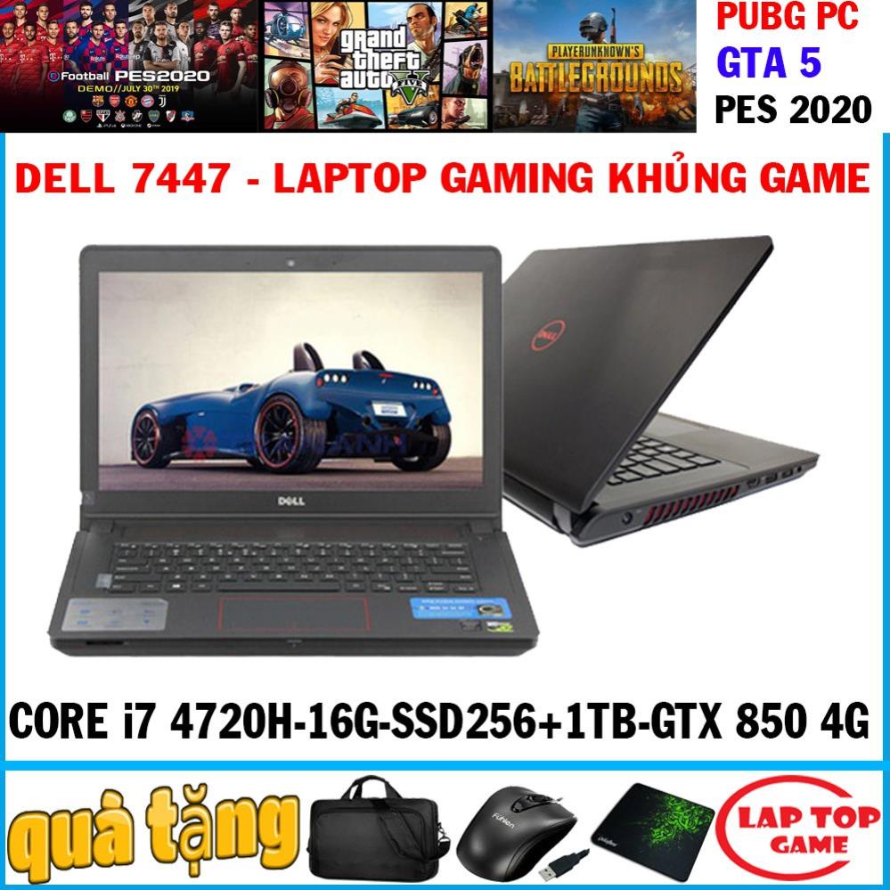 Laptop game Dell 7447 Core i7 4720H, laptop cũ chơi game cơ bản đồ họa | BigBuy360 - bigbuy360.vn