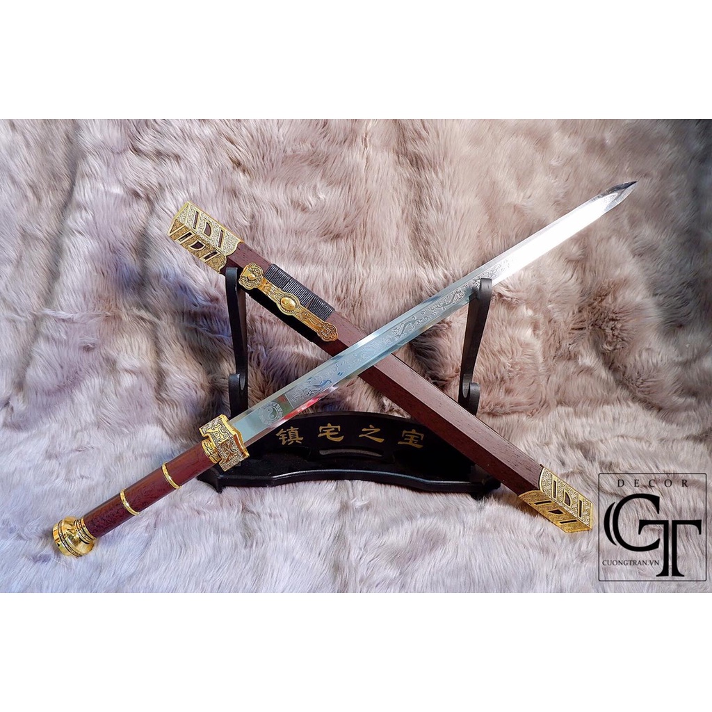 Mô hình Ki.ếm Hán 03 | Size 80cm | Tặng kèm giá đỡ