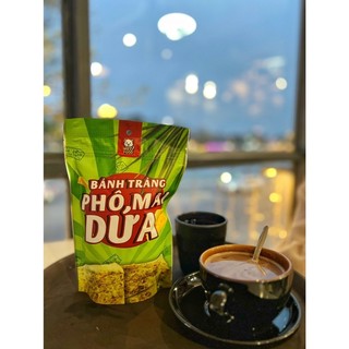 Bánh tráng phô mai dứa .