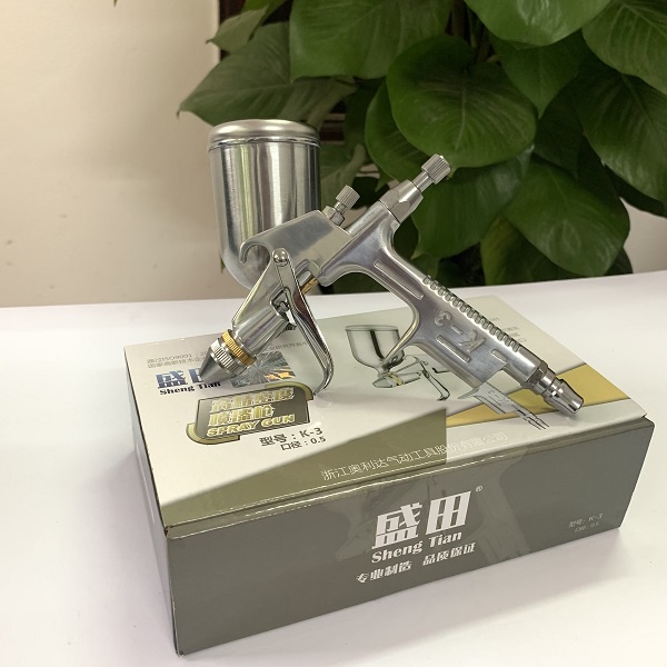 Súng Phun Sơn Mini K3, Súng Phun Sơn Tỉa Vân Dặm Vá Chi Tiết Nhỏ Lỗ Phun 0.5mm.