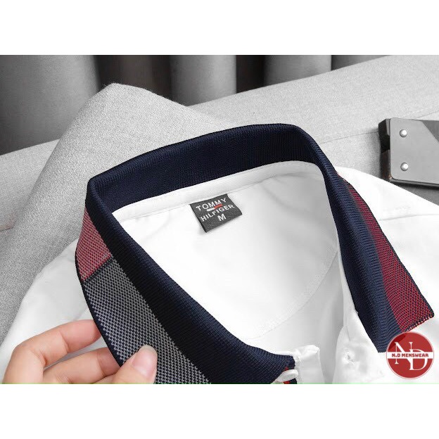 ÁO THUN NAM CÁ SẤU CỔ BẺ TOMY - N.D MENSWEAR