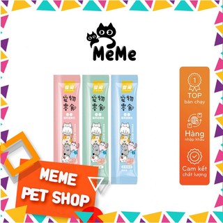 Súp Thưởng Cho Mèo Shizuka 3 Vị Gà, Cá Ngừ, Cá Tuyết Thơm Ngon Bổ Dưỡng - Gói 15gr Siêu Tiết Kiệm - SHOP CÓ DỊCH VỤ SPA,