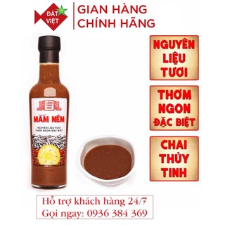 Combo 2 chai Mắm nêm Tĩn pha sẵn,chai thủy tinh 300g