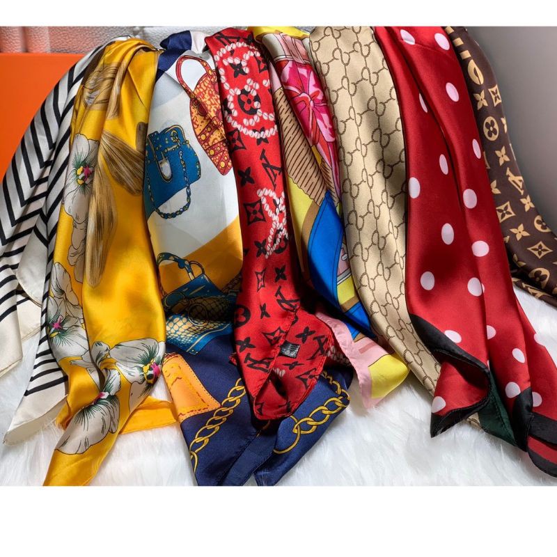 Khăn Nơ buộc Túi Xách nhiều màu tùy chọn siêu thời trang