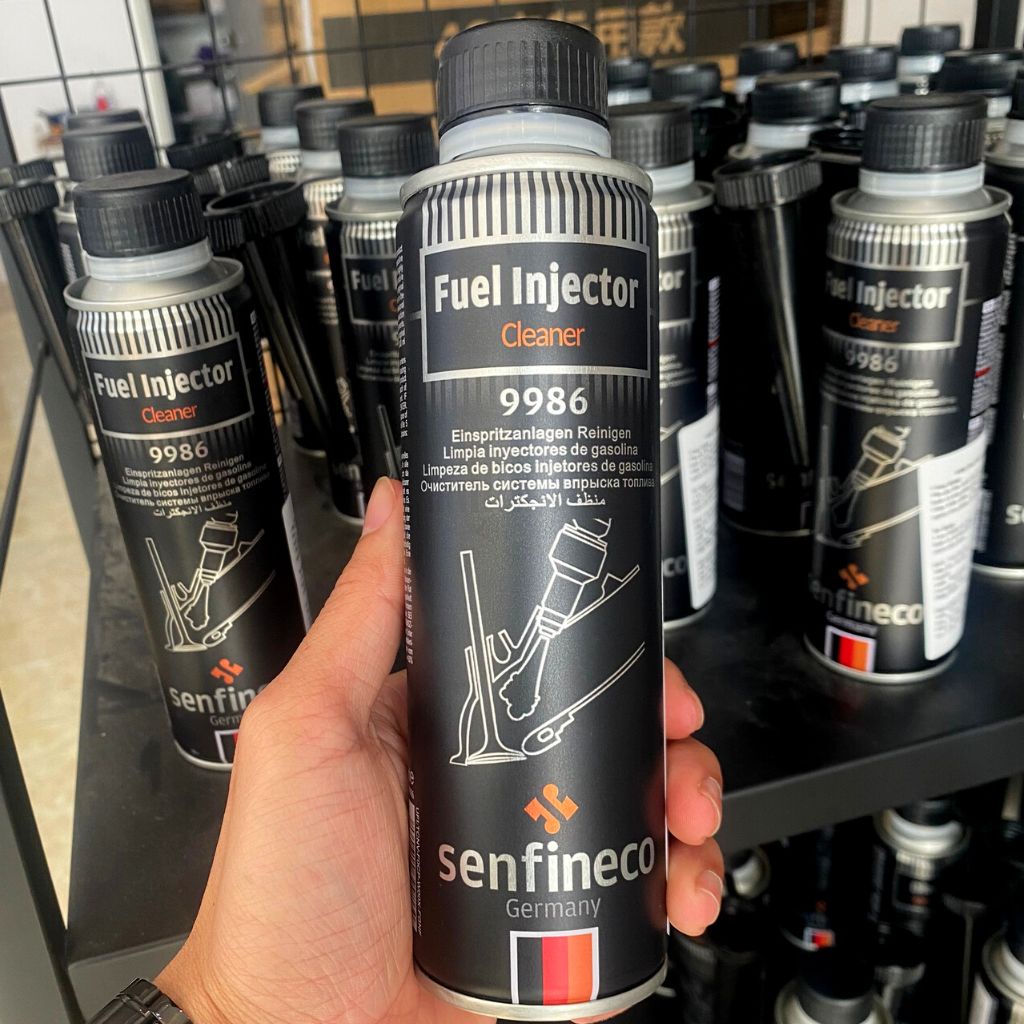 Dung dịch vệ sinh buồng đốt kim phun ô tô Senfineco 9986 Fuel Injector Cleaner dung tích 300ml