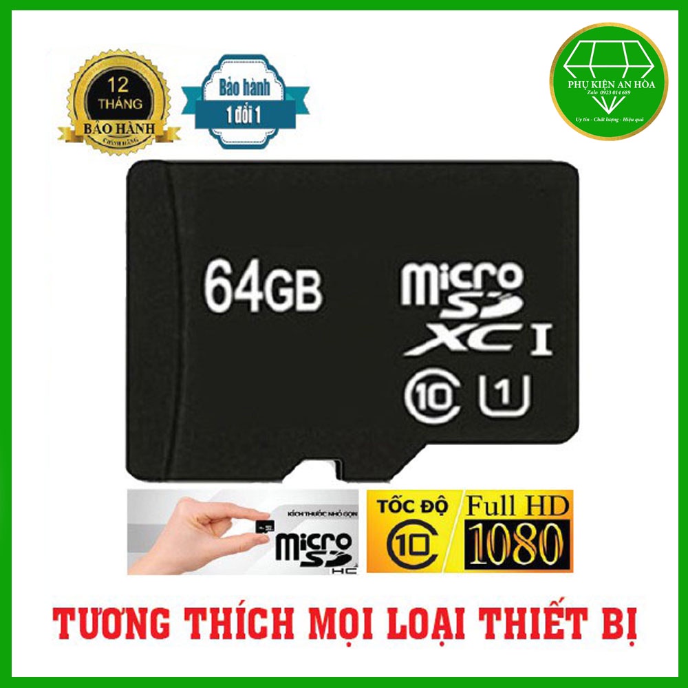 BÁN BUÔN & BÁN LẺ THẺ NHỚ MICRO SD TỪ 4G - 8G- 16G - 32G .CHÍNH HÃNG - BẢO HÀNH 12 THÁNG