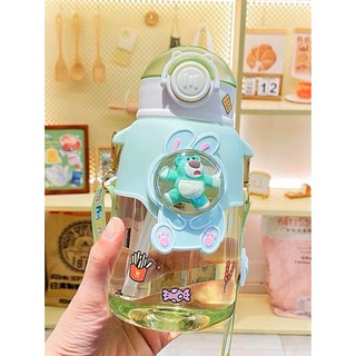 Bình nước siêu cute gấu lotso siêu hot - 650m'