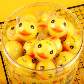 Hộp 30 viên kẹo CÓ NHÂN SIRO hình mắt/ dưa hấu/ xoài/ dâu tây/ vịt vàng