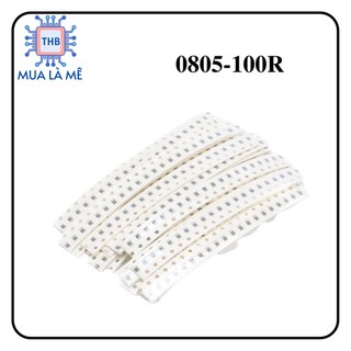 Điện trở dán 0805-100r 1% 2.0x1.2mm