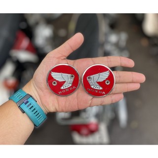 Logo cánh chim honda, gắn bình xăng lớn xe 67, cd, cl...