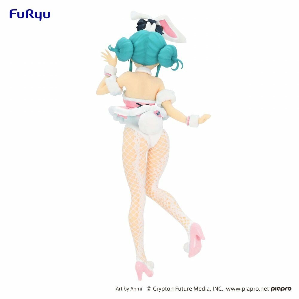 Mô hình Figure Furyu BiCute Bunnies Hatsune Miku White Rabbit Baby Pink ver - Vocaloid