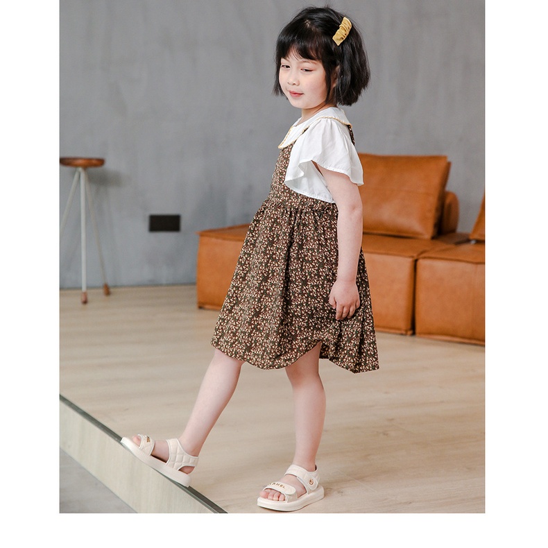 Dép Sandal Bé Gái Siêu Nhẹ,Dép Quai Hậu Công Chúa CHANE.L Cao Cấp