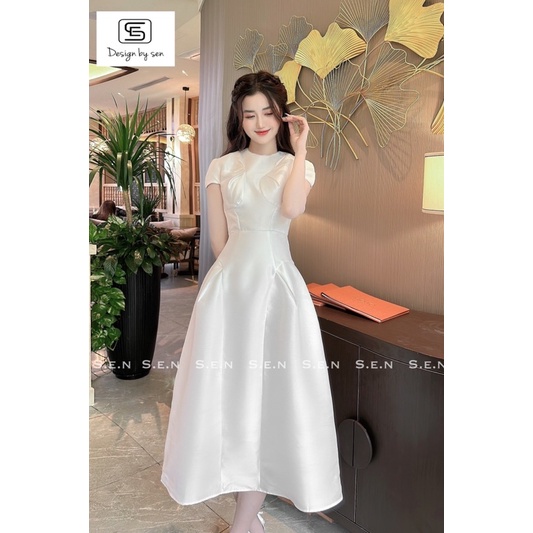 ĐẦM TAFTA LY SƯỜN THIẾT KẾ ĐI TIỆC