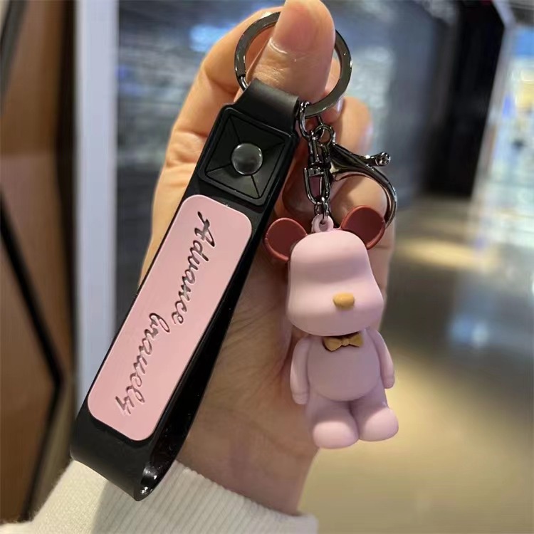Móc khóa gấu bearbrick cao cấp dễ thương nhiều màu sắc MK14 - Ladykiller