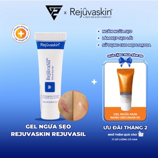 Gel ngăn ngừa sẹo và làm xẹp sẹo lồi, sẹo phì đại REJUVASKIN Rejuvasil 10ml