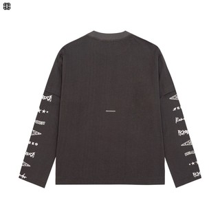 ÁO THUN TAY DÀI DOUBLE LAYER LONG SLEEVE TEE SPACE GREY