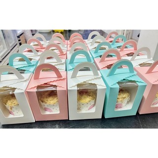 Set 10 cupcake bông lan trứng muối