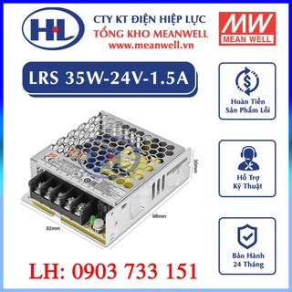 Nguồn Tổ Ong 24V, Meanwell LRS-35-24(35W/24V/1.5A), Nguồn Led, Nguồn Camera