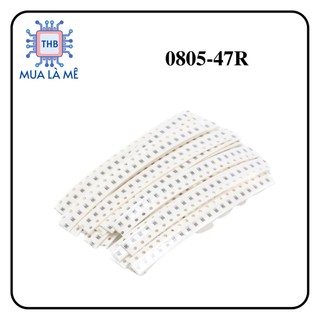 Điện trở dán 0805-47R 1% 2.0x1.2mm (Túi 50c)