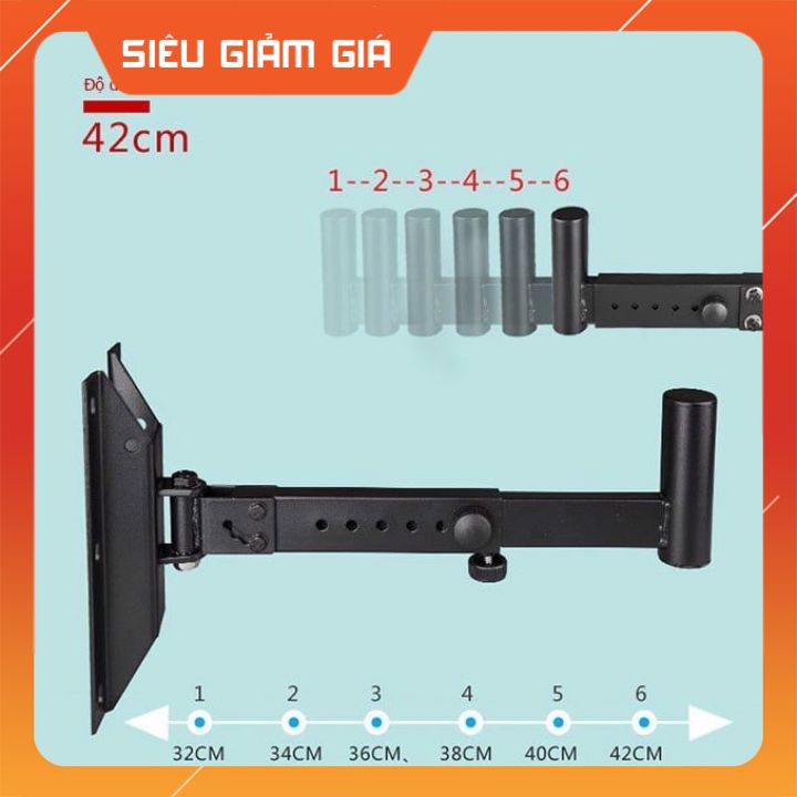 LKT-370 - Cặp Giá Đỡ Loa Treo Tường