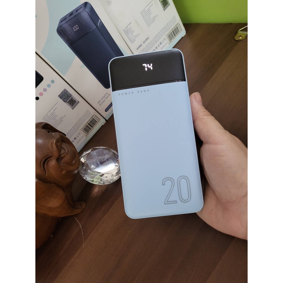 Pin Sạc Dự Phòng Kivee PT03P Dung Lượng Chuẩn 20000mAh