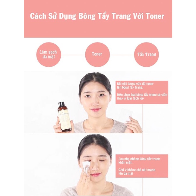 Bông Tẩy Trang Mihoo Cotton Pads - Mihoo Kokimi Đủ Dòng
