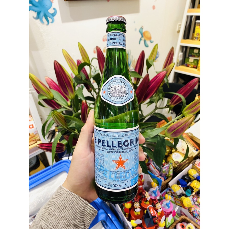 Nước khoáng có ga S.pellegrino- 500ml