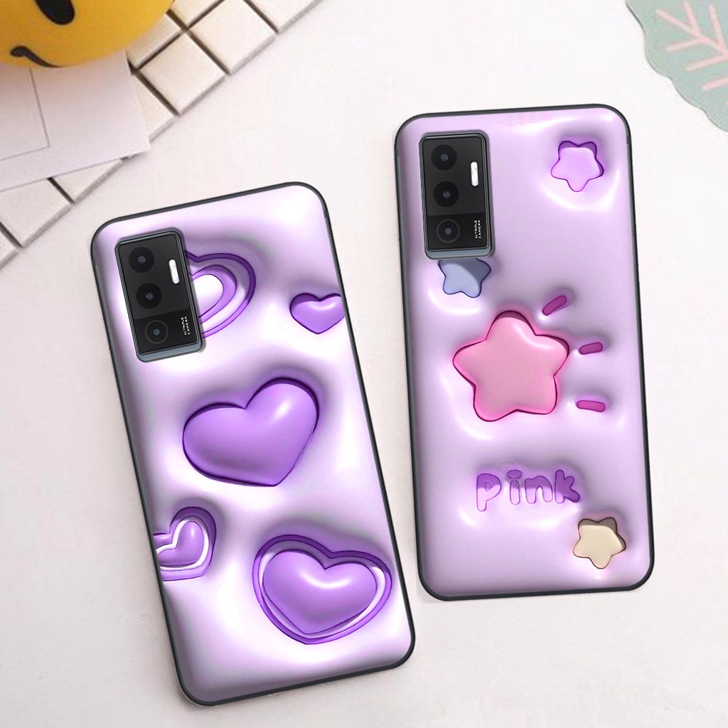 Ốp Vivo V23e in phẳng hiệu ứng 3D giả nổi siêu thật, cực xinh, cá tính