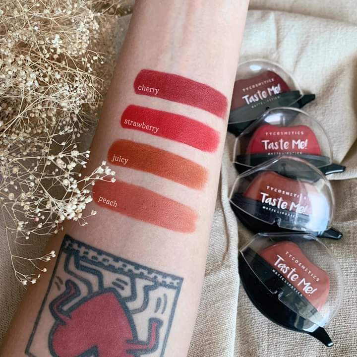Son Bặm Môi - Taste Me Matte Lipstick Ty Cosmetics - Tặng Mask