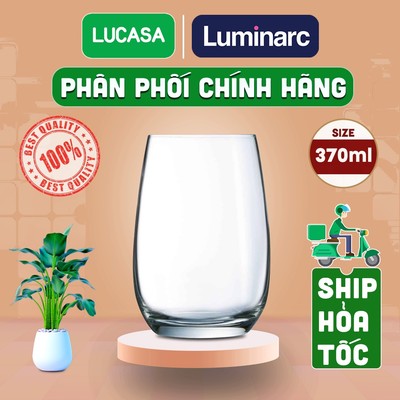 Ly Thủy Tinh Arcoroc Mineral 370ml - Loại Cao L5692 | Phân Phối Chính Hãng