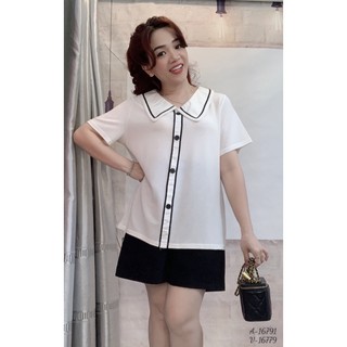 Sale áo len bigsize cổ sen 16791
