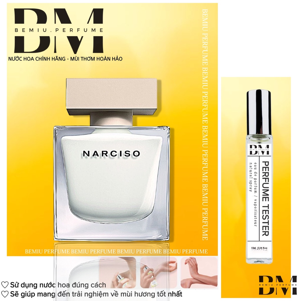 Nước Hoa NARCISO RODRIGUEZ EAU DE PARFUM 𝗕𝗲𝗺𝗶𝘂𝘀𝘁𝗼𝗿𝗲𝗽𝗲𝗿𝗳𝘂𝗺𝗲
