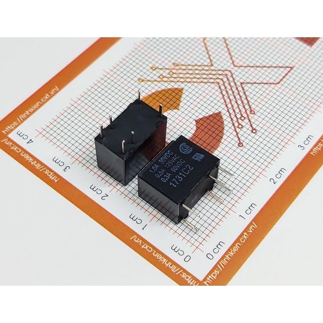 Omron Relay 1A 12V (6 chân) G5V-1-DC12