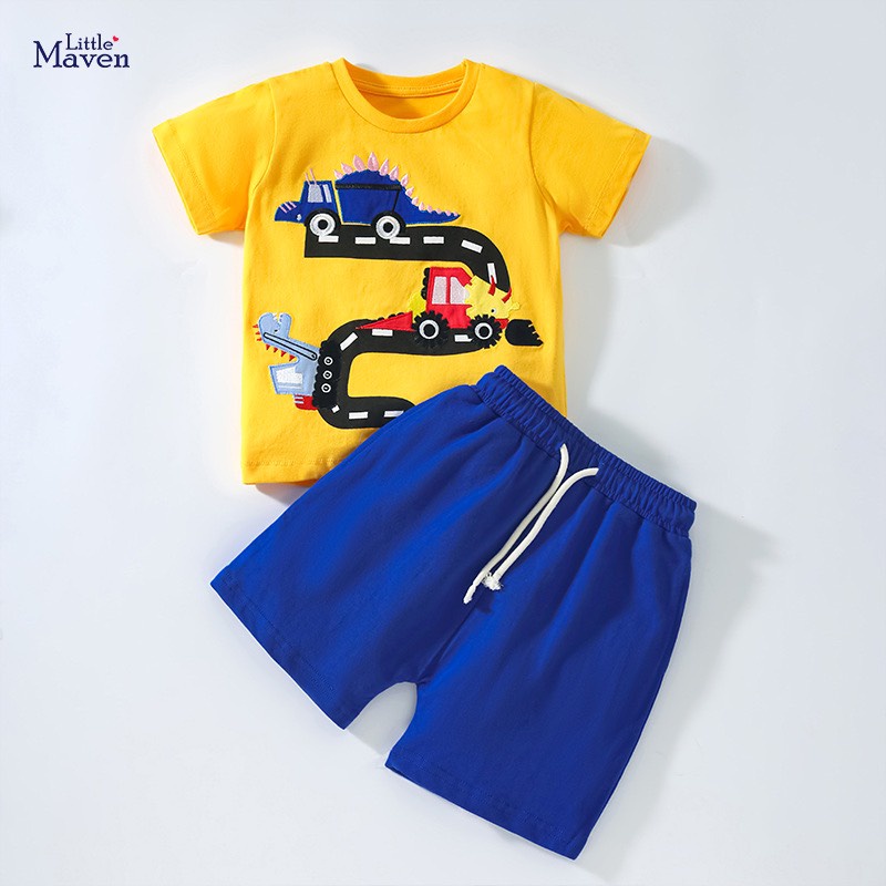 Bộ Thun Cotton MW, LM nhiều Hoạ Tiết cho Bé Trai 2-7 Tuổi Mẫu Mới 2023 P2 - Jumping Beans Official Store