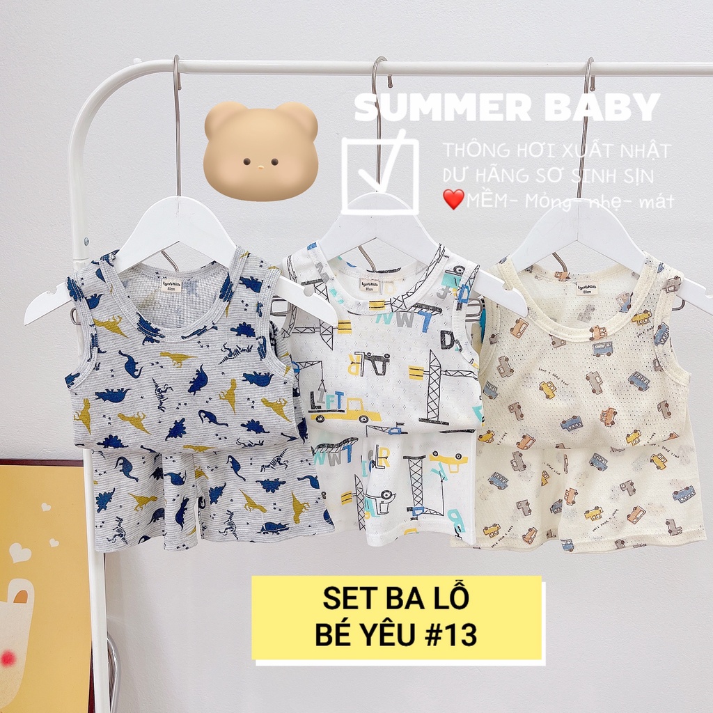 TL11- Set thông hơi xuất Nhật cho bé trai