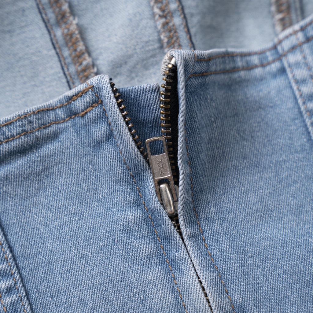 Áo ống jeans CHICMONKI phom croptop - ERIN DENIM TUBE TOP - CMJ1475 | BigBuy360 - bigbuy360.vn