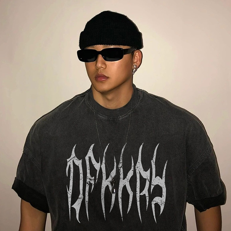 Áo thun wash DFKKRY a moment form rộng Unisex