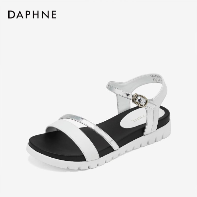 VIDEO ẢNH THẬT Giày sandals hãng DAPHNE da PU