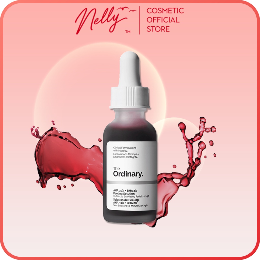 Tinh Chất The Ordinary AHA 30%+BHA 2% Peeling Solution 30ml