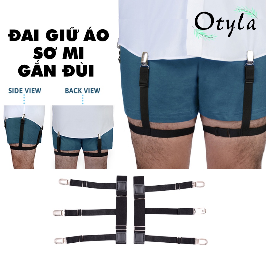 Đai kẹp giữ áo Sơ Mi thẳng khi Đóng Thùng - Sơ Vin, Hàng Loại 1 gắn đùi kẹp Inox Nhập Khẩu Otyla
