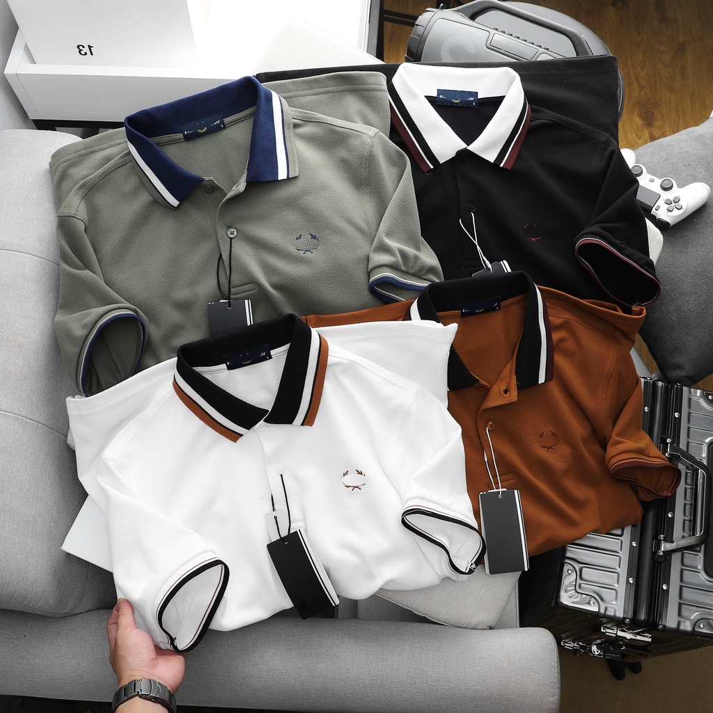 Áo Thun POLO FRED Viền Cổ Chất Vải Thun Cotton, Áo Thun POLO Cao Cấp Thoáng Mát, Chuẩn Form, Sang Trọng - TAKEPLACE