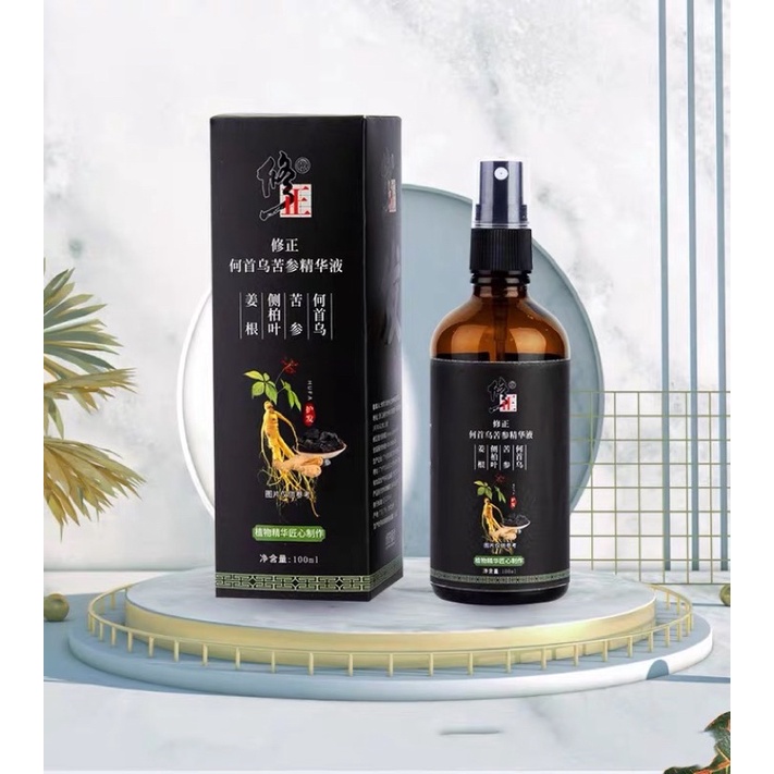 Tinh chất Nhân Sâm giúp mọc tóc ,dày tóc ,tr ị hói và làm đen tóc, óng mượt.