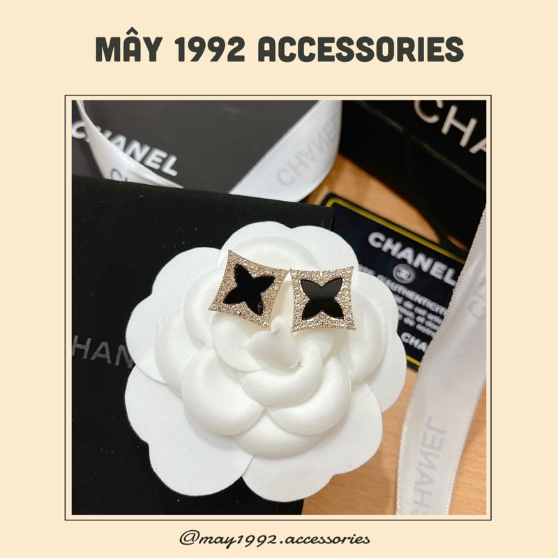 Bông tai, khuyên tai LV mã SP0026 thời trang nữ - may1992.accessories