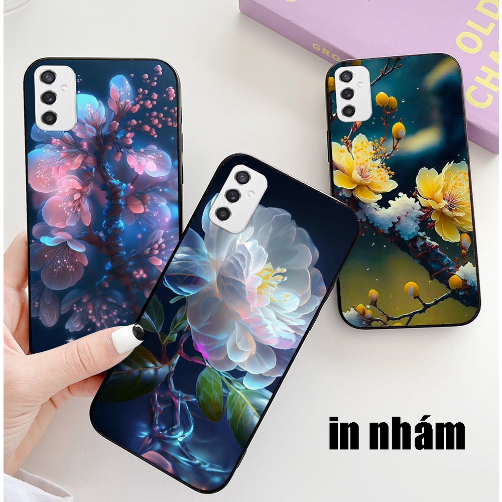 Ốp lưng Samsung m23 5g / m52 5g in nhám hình hoa cỏ